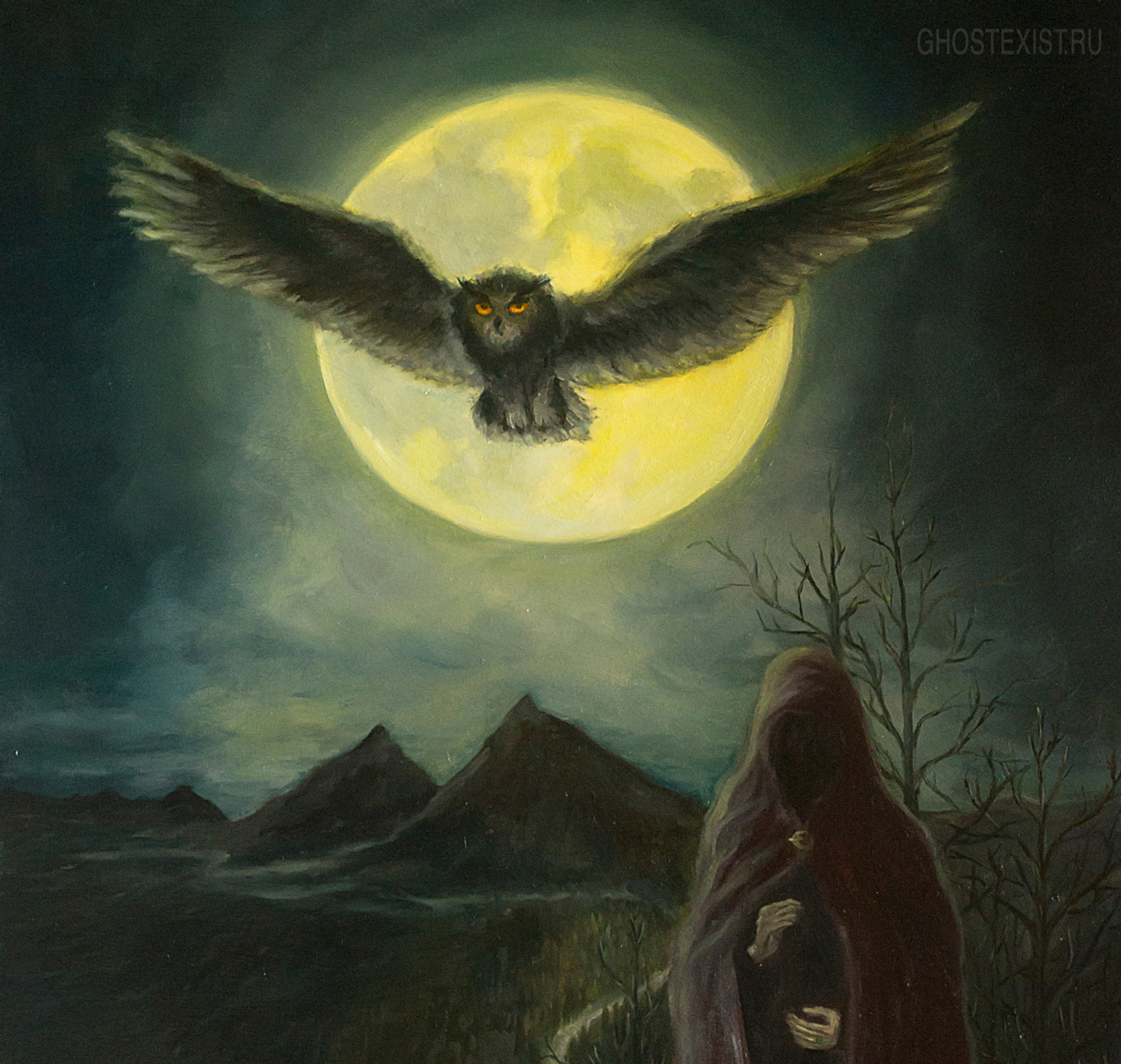 oilpainting twin peaks series fanart